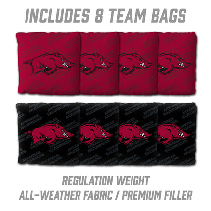 Arkansas Razorbacks 2x4 Slogan Series Cornhole Boards