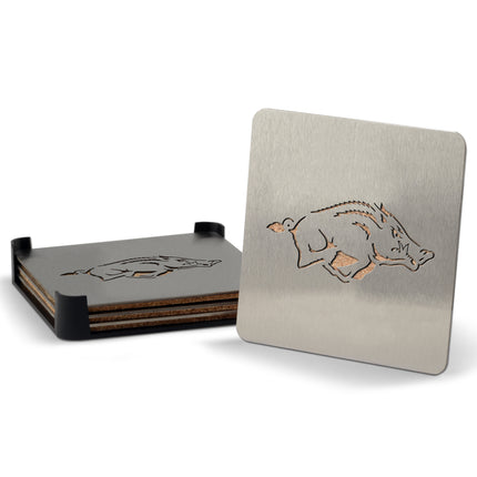 Arkansas Razorbacks (4) Boaster Drink Coasters