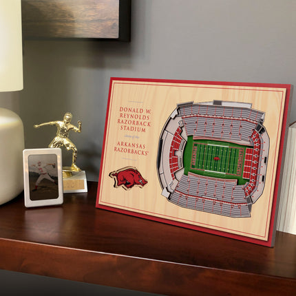 Arkansas Razorbacks 3D StadiumView Desktop