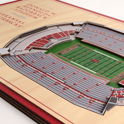 Arkansas Razorbacks 3D StadiumView Desktop