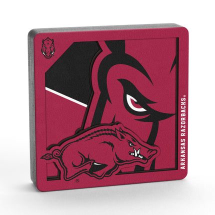 Arkansas Razorbacks 3D Logo Series Magnet