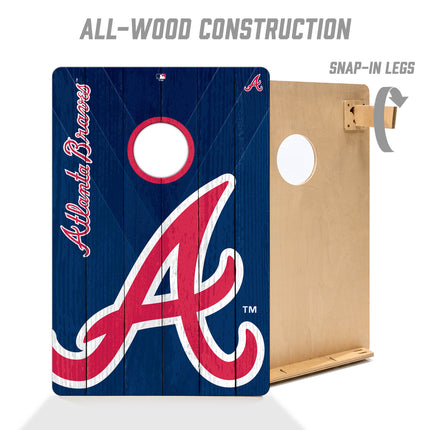 Atlanta Braves 2x3 Cornhole Boards