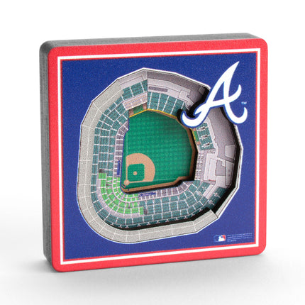 Atlanta Braves 3D StadiumView Magnets
