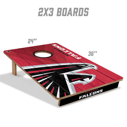 Atlanta Falcons 2x3 Cornhole Boards