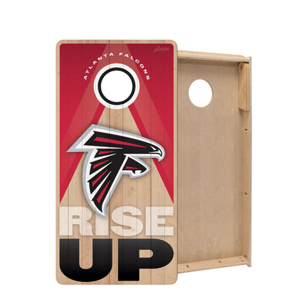 Atlanta Falcons Cornhole Boards 2x4 Slogan Series