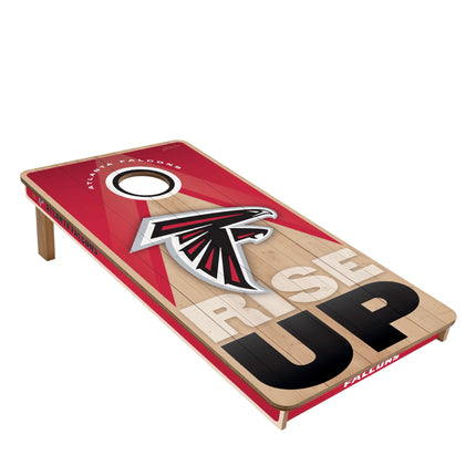 Atlanta Falcons Cornhole Boards 2x4 Slogan Series