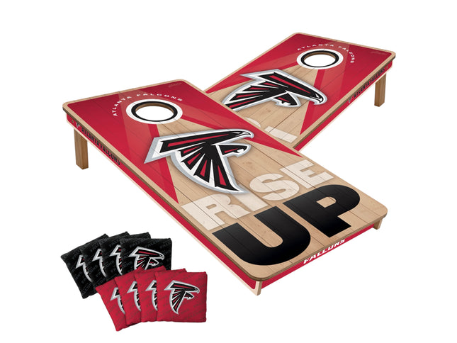 Atlanta Falcons Cornhole Boards 2x4 Slogan Series