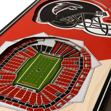 Atlanta Falcons 3D Stadium 6x19 Banners
