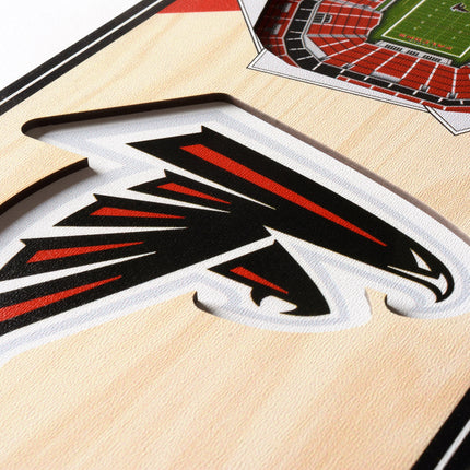 Atlanta Falcons 3D Stadium 6x19 Banners