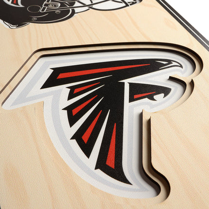 Atlanta Falcons 8x32 3D Stadium Banner