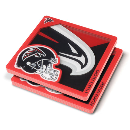 Atlanta Falcons 3D Logo Series Coasters