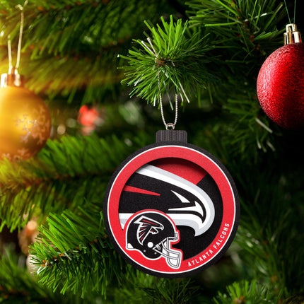 Atlanta Falcons 3D Logo Series Ornament