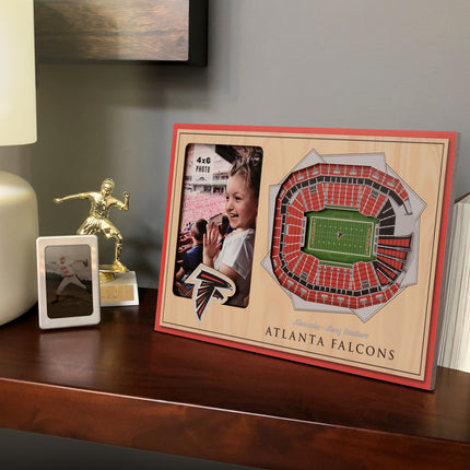 Atlanta Falcons 3D StadiumView Picture Frame