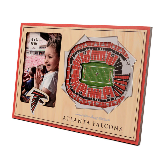 Atlanta Falcons 3D StadiumView Picture Frame