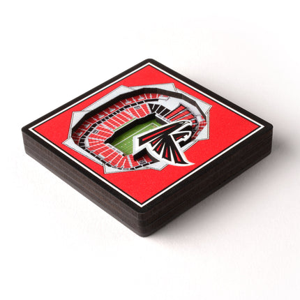 Atlanta Falcons 3D StadiumView Magnets
