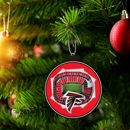 Atlanta Falcons 3D StadiumView Ornaments