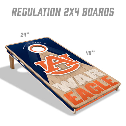 Auburn Tigers 2x4 Slogan Series Cornhole Boards