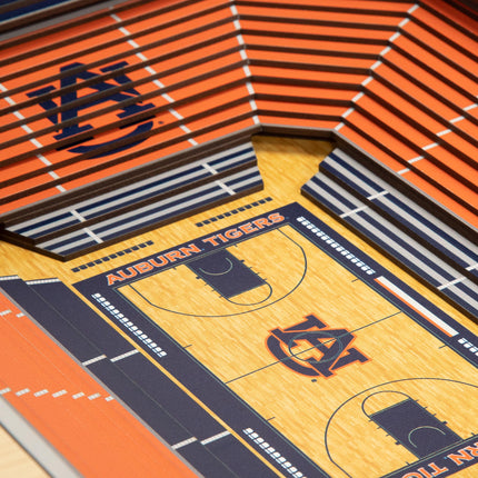 Auburn Tigers 25-Layer StadiumViews 3D Wall Art