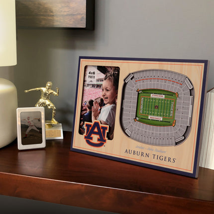 Auburn Tigers 3D StadiumView Picture Frame
