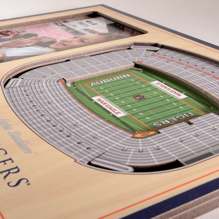 Auburn Tigers 3D StadiumView Picture Frame