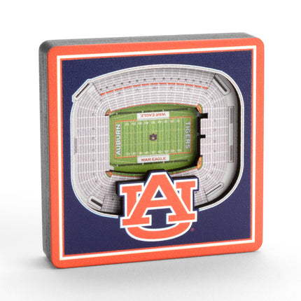 Auburn Tigers 3D StadiumView Magnets