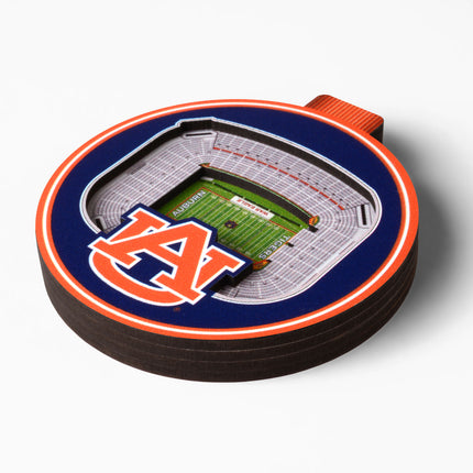 Auburn Tigers 3D StadiumView Ornaments