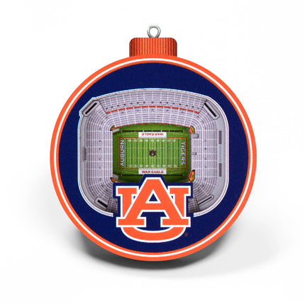 Auburn Tigers 3D StadiumView Ornaments