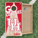 Load image into Gallery viewer, Houston Cougars Cornhole Boards 2x4 (Officially Licensed)
