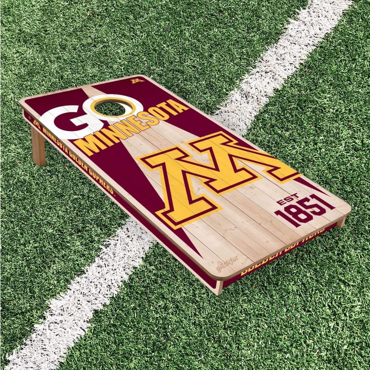 Minnesota Gophers Cornhole Boards 2x4 (Officially Licensed)