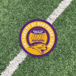 Northern Iowa Panthers Artwork | Northern Iowa Panthers Wall Art (Officially Licensed) Circle