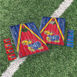 Load image into Gallery viewer, Kansas Jayhawks Cornhole Boards 2x3 | Officially Licensed
