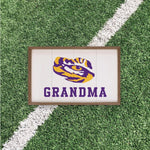 Load image into Gallery viewer, LSU Tigers Artwork | LSU Tigers Wall Art (Officially Licensed) Block
