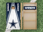 Load image into Gallery viewer, Dallas Cowboys Cornhole Boards 2x4 | Officially Licensed
