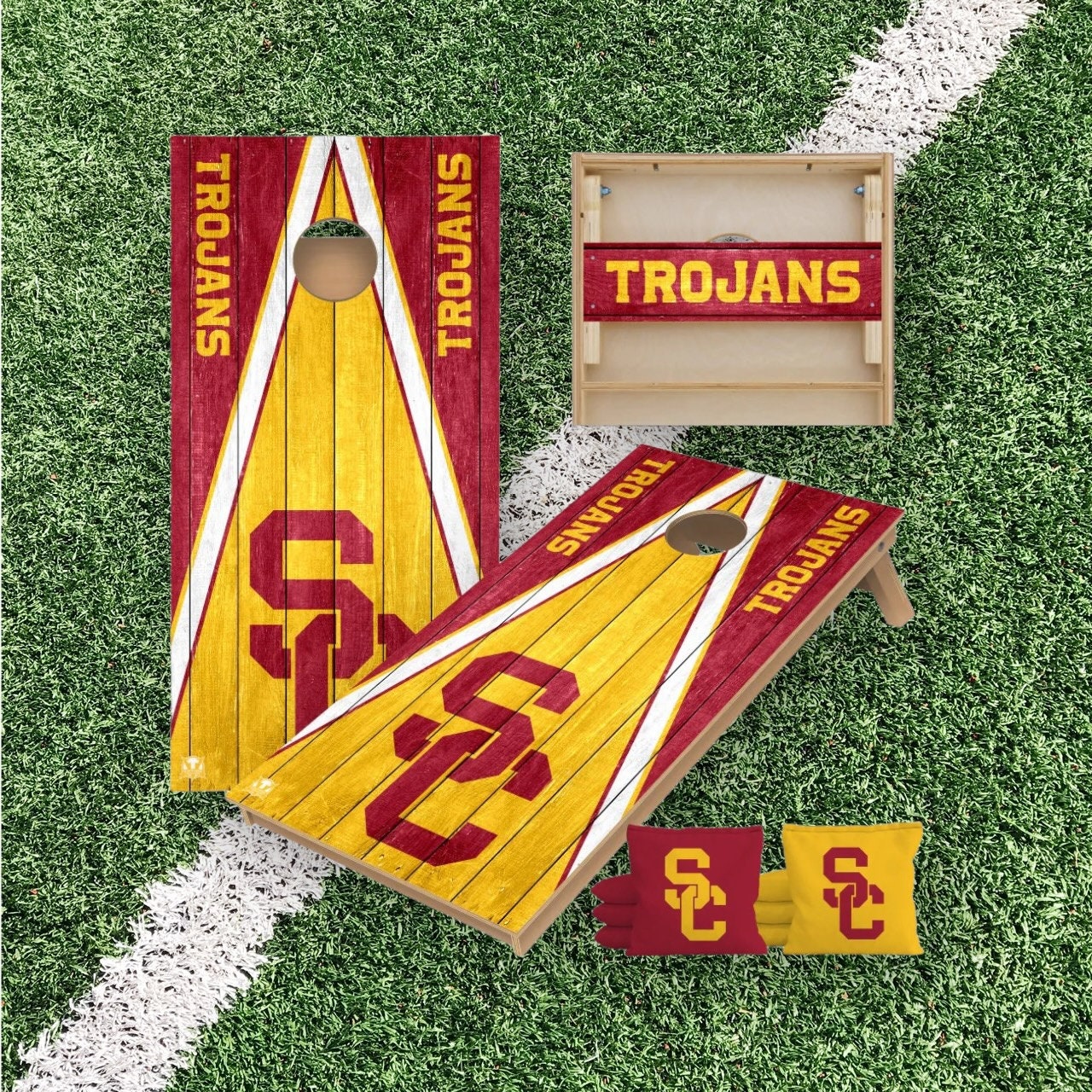 USC Trojans Cornhole Boards 2x4 | Officially Licensed