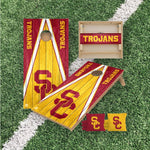 Load image into Gallery viewer, USC Trojans Cornhole Boards 2x4 | Officially Licensed
