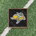 Load image into Gallery viewer, South Dakota State Jackrabbits Artwork | South Dakota State Jackrabbits Wall Art (Officially Licensed)Square
