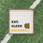 Load image into Gallery viewer, Kennesaw State Owls Artwork | Kennesaw State Owls Wall Art (Officially Licensed)Square
