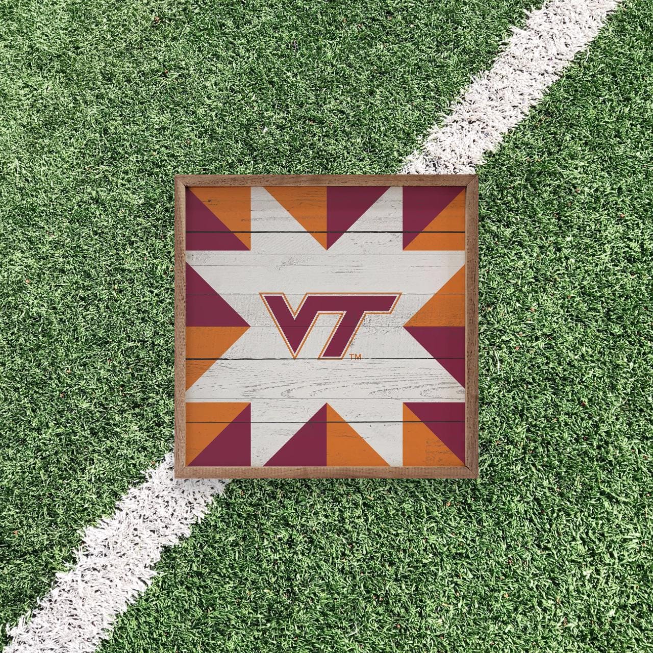 Virginia Tech Hokies Artwork | Virginia Tech Hokies Wall Art (Officially Licensed)Square