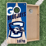 Load image into Gallery viewer, Creighton Bluejays Cornhole Boards 2x4 (Officially Licensed)
