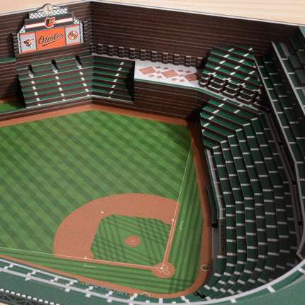 Baltimore Orioles 25 Layer Stadium Art