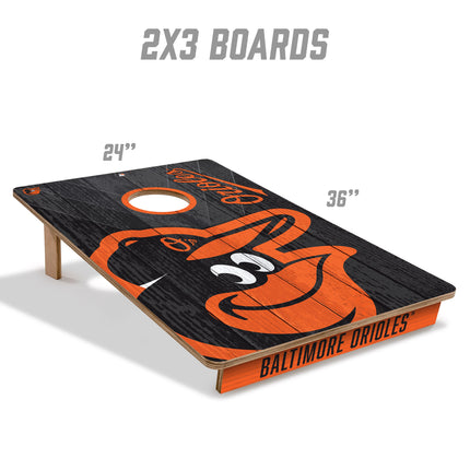 Baltimore Orioles 2x3 Cornhole Boards
