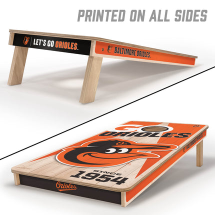 Baltimore Orioles Cornhole Boards 2x4