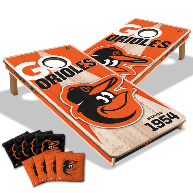 Baltimore Orioles Cornhole Boards 2x4