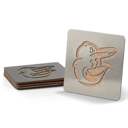 Baltimore Orioles (4) Boaster Drink Coasters