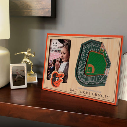 Baltimore Orioles 3D StadiumView Picture Frame