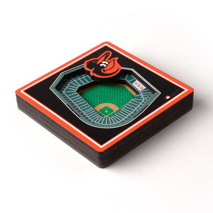 Baltimore Orioles 3D StadiumView Magnets