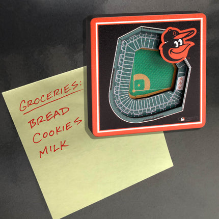 Baltimore Orioles 3D StadiumView Magnets