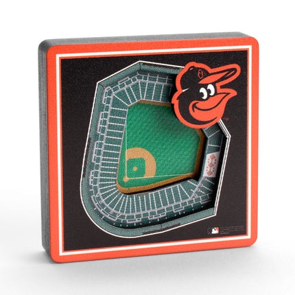 Baltimore Orioles 3D StadiumView Magnets