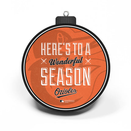 Baltimore Orioles 3D StadiumView Ornaments