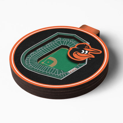 Baltimore Orioles 3D StadiumView Ornaments
